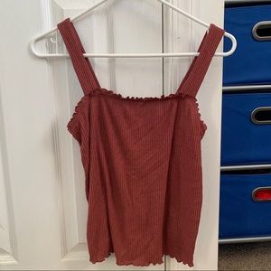 AEO Rib Knit Tank Top